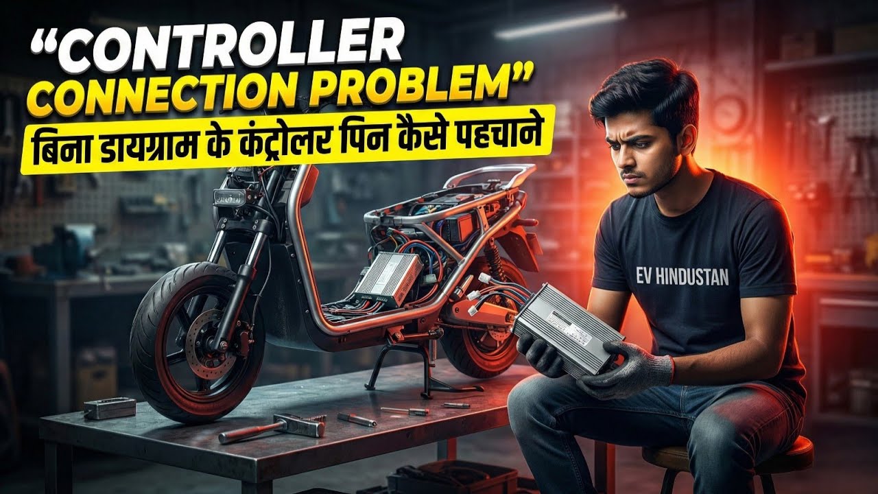 Controller connection कैसे पहचाने. 🔧🙄 | Ev Controller Features Pinout | #Evhindustantech #electric