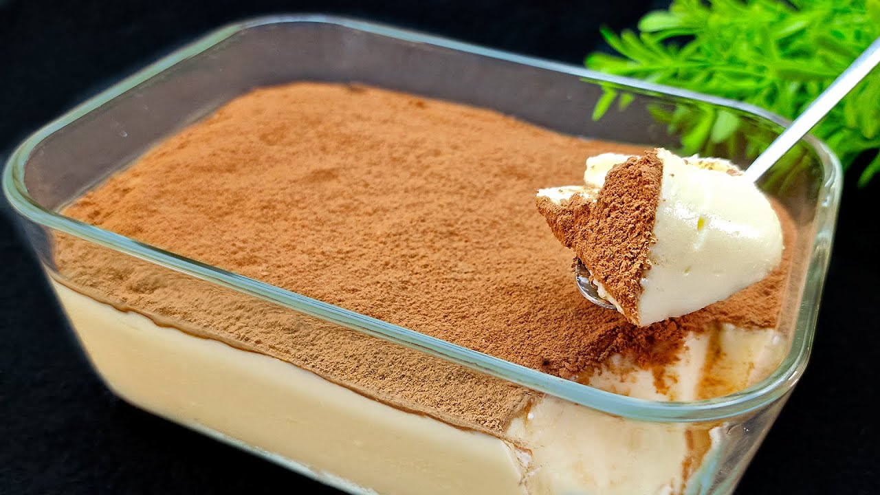 Incredible creamy dessert in 5 minutes, no oven! no condensed milk, no gelatin!