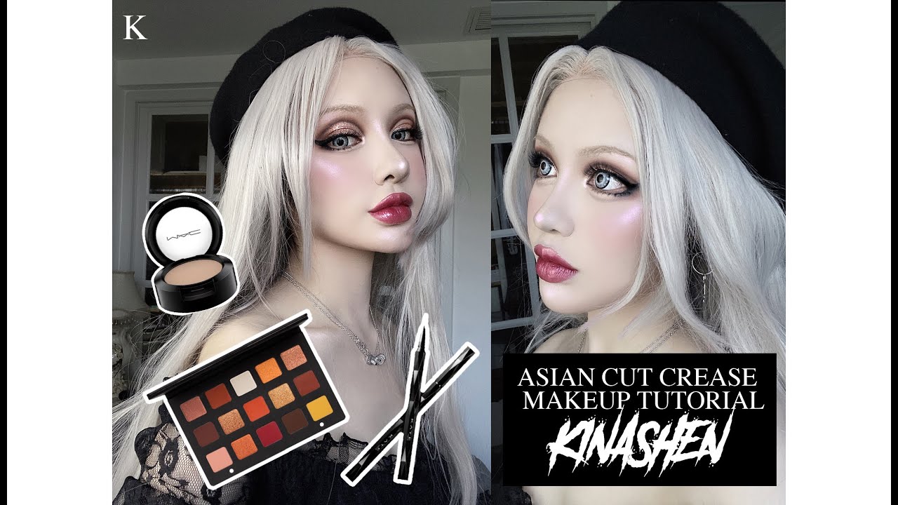 Asian Eye Cut Crease Makeup Tutorial / KINASHEN