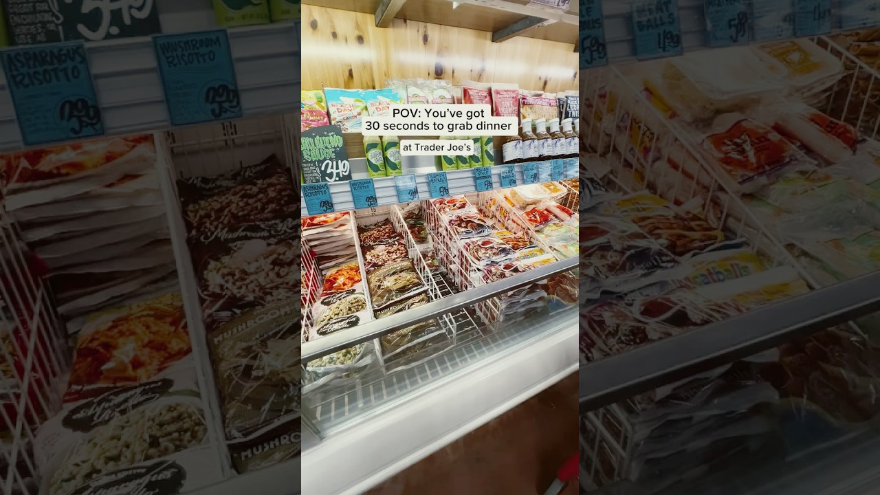 Trader Joe&rsquo;s Frozen Dinner Tip 🍝 | What to Grab When You Don&rsquo;t Have Time to Read Labels