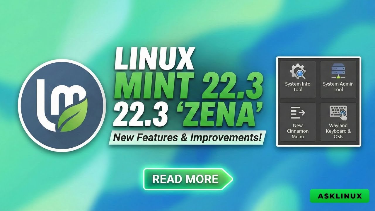 Linux Mint 22.3 Zena: новое меню Cinnamon, Wayland и Warpinator