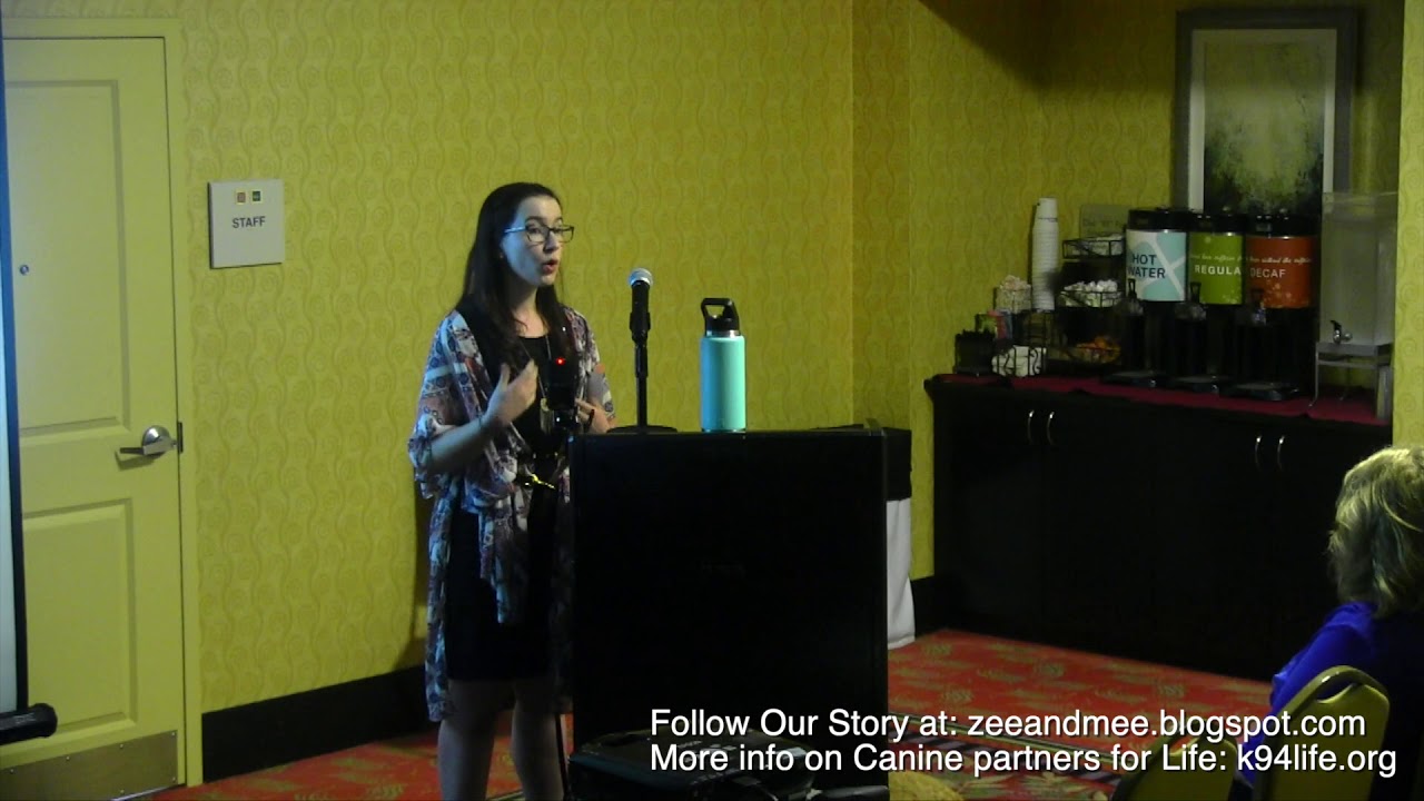 Service Dogs for Independence Workshop, Courtney & Zido Williams Neuro Connect Summit 2019