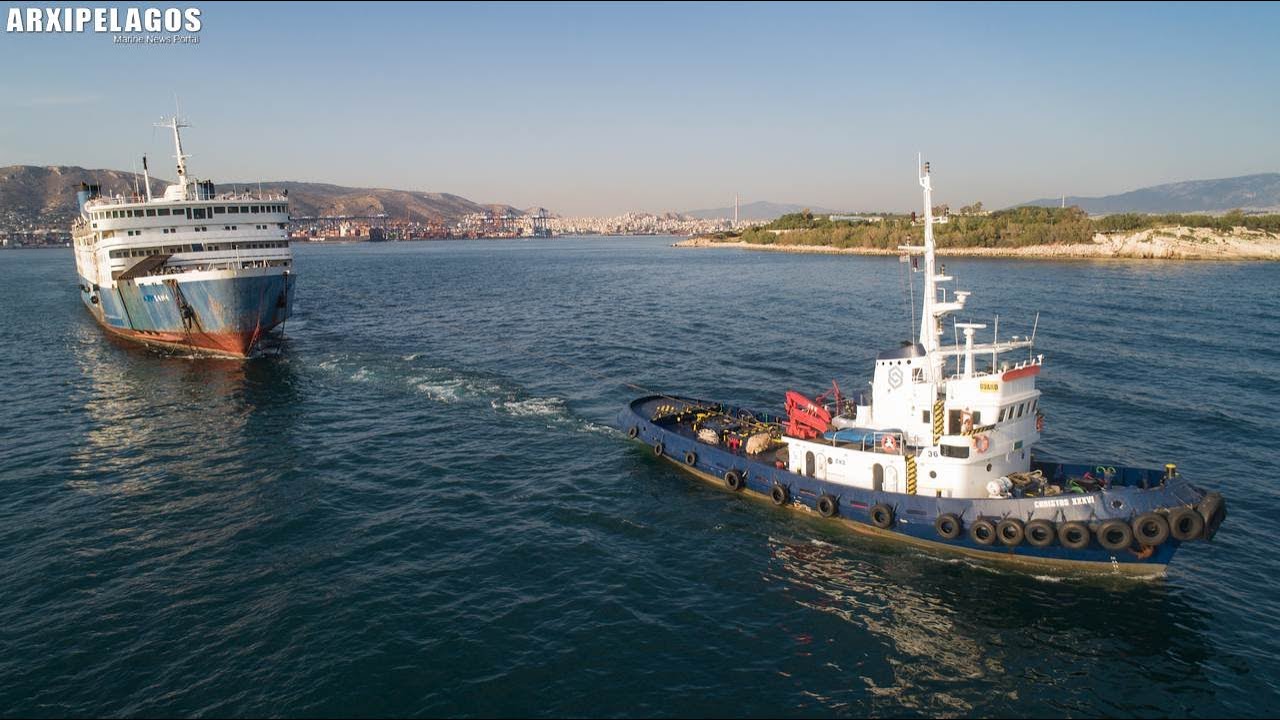 ΜΥΤΙΛΗΝΗ Φεύγει για σκραπ η “Αρχόντισσα” του Βορείου Αιγαίου  #scrap  #ship #ships #greek_ship