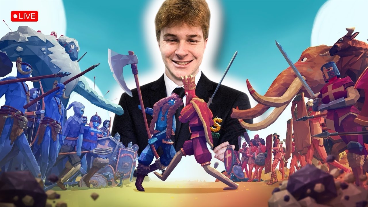 Totally Accurate Battle Simulator | First Time Playing | Short Stream