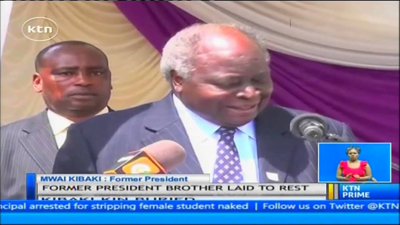 Former President Mwai Kibaki’s brother Benard Nderitu Kibaki buried in Othaya