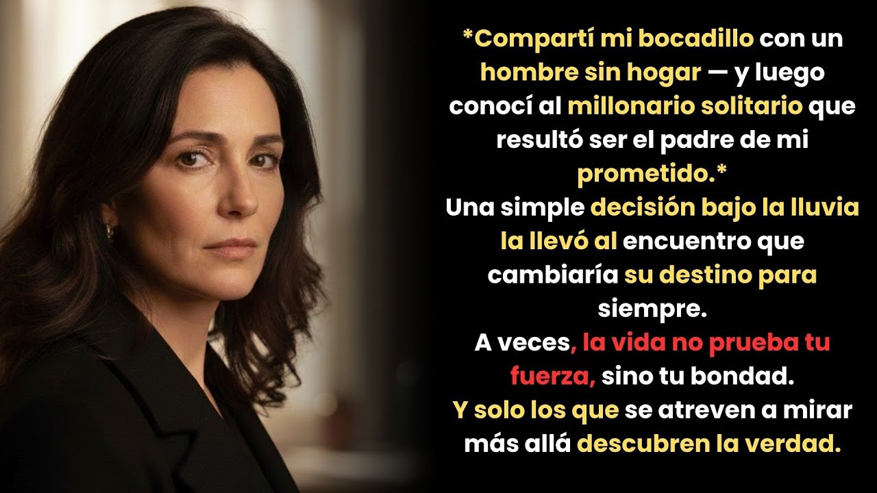 Esta es Compartí mi bocadillo con un hombre sin hogar y luego conocí al millonario solitario que res