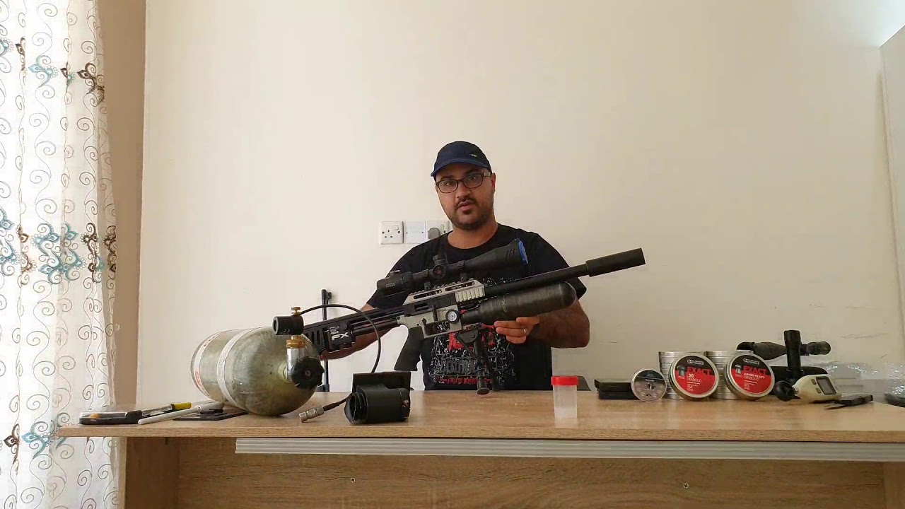 شرح مبسط عن الفرق بين البنادق الهوائية الكسر و الضغط مع الأخ الفاضل ( دكتور أحمد ) الحلقة ١
