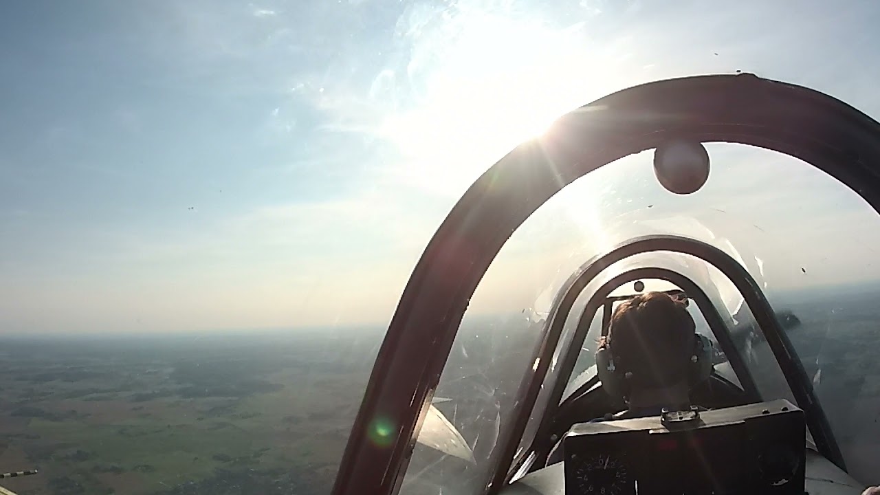 Akrobatinis skrydis lėktuvu YAK-52 ( 2021.09.11 )