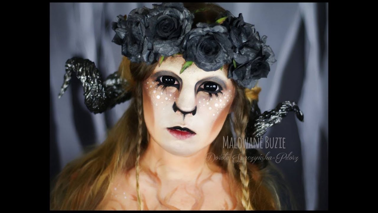 Faun - Dzień 14 - PROJEKT HALLOWEEN - charakteryzacja na halloween