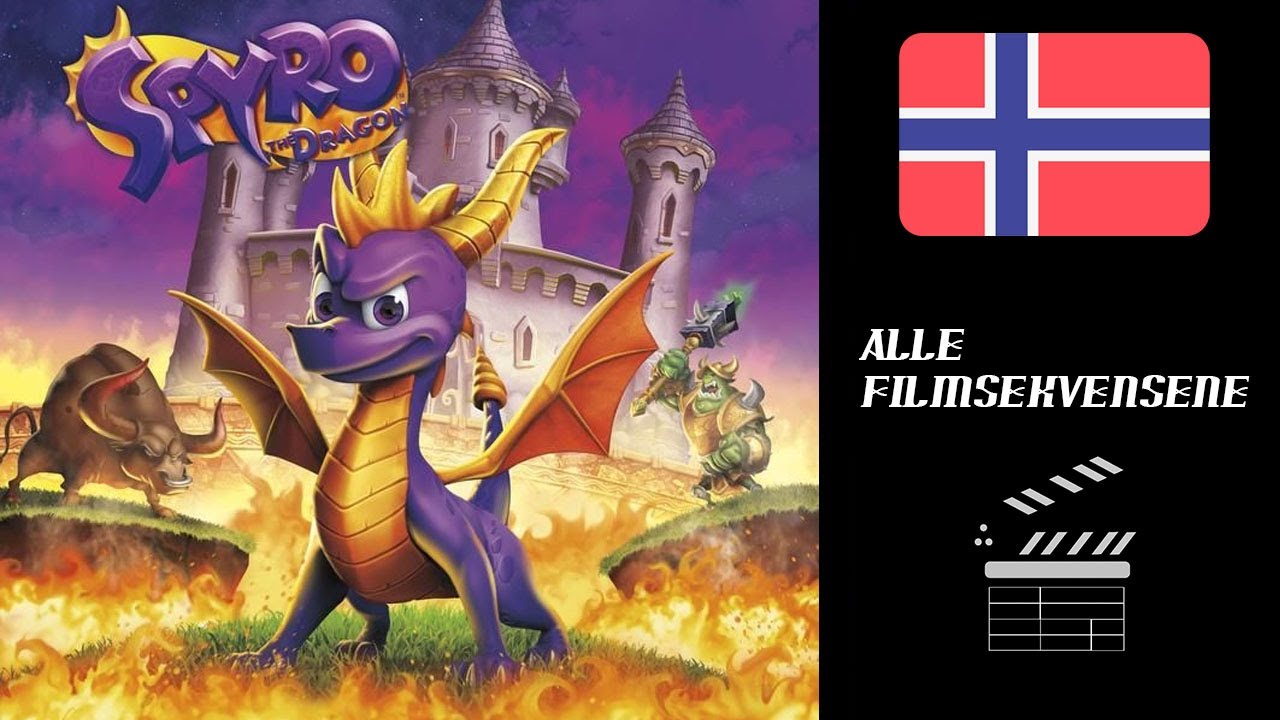 Spyro the Dragon (2018) Intro- og sluttsekvens - PS4 - Norsk tale