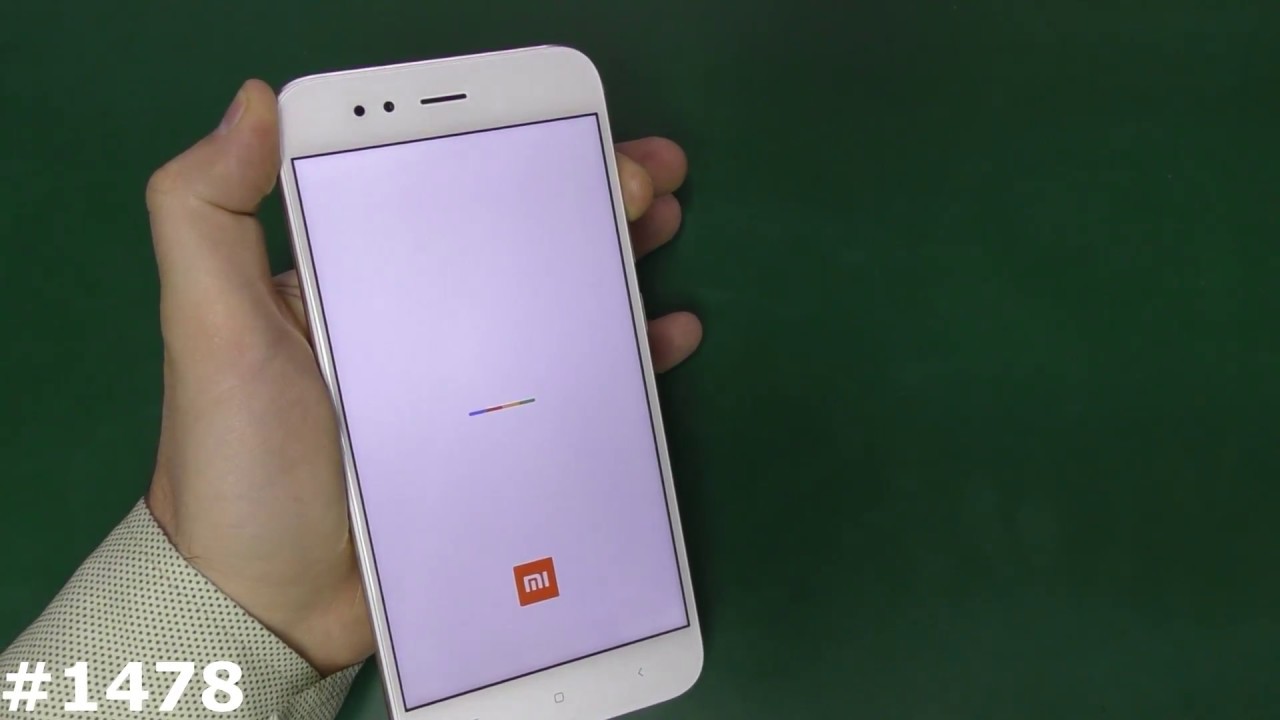 Hard Reset и Разблокировка FRP Xiaomi Mi A1 Android 7.1.2