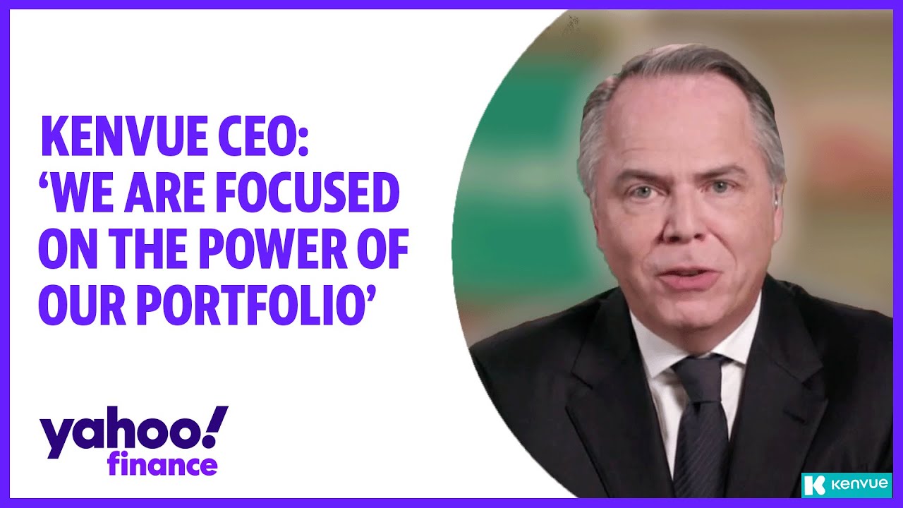 Kenvue CEO talks earnings, strong demand, stock: 'We are focused on the power of our portfolio'