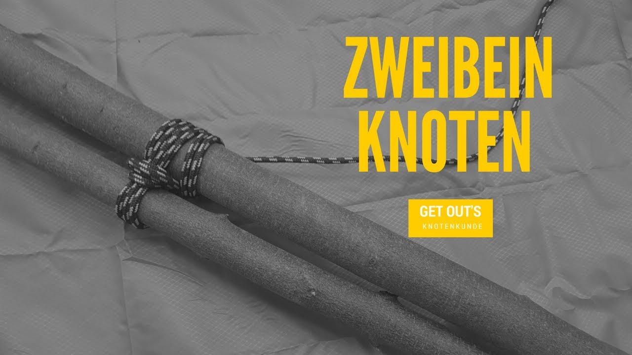 Parallelbund /  Zweibein Knoten wickeln