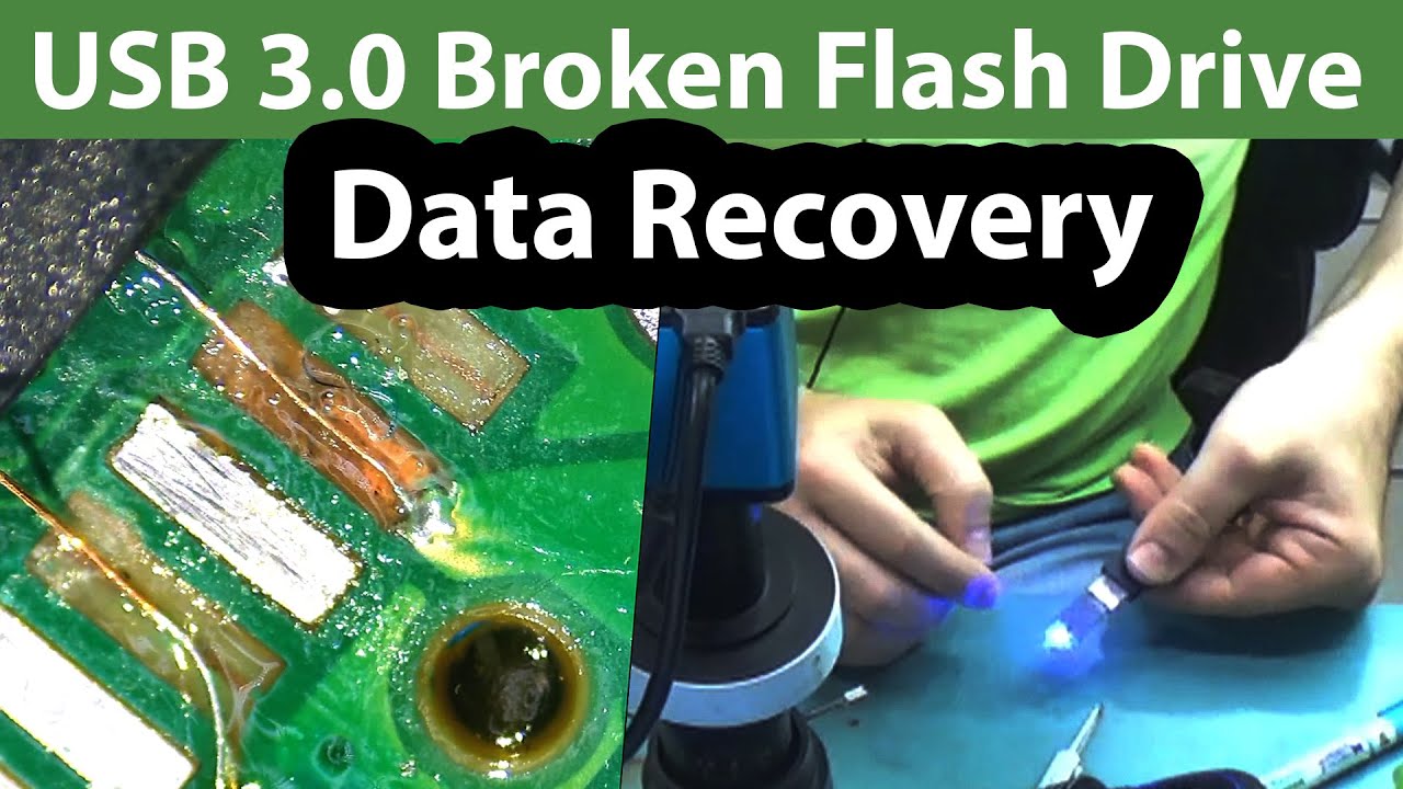 Damaged USB 3.0 Flash Drive Data Recovery