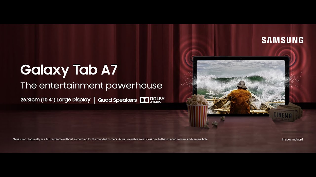 Samsung Galaxy Tab A7 | Samsung New Tab | Wifi | Camera | Internal External Storage | Pro-Tech.