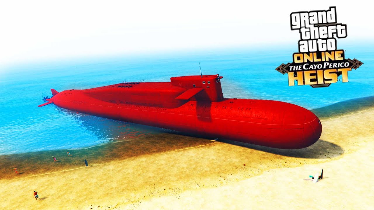 CONDUIRE LE SOUS MARIN GTA 5 ONLINE