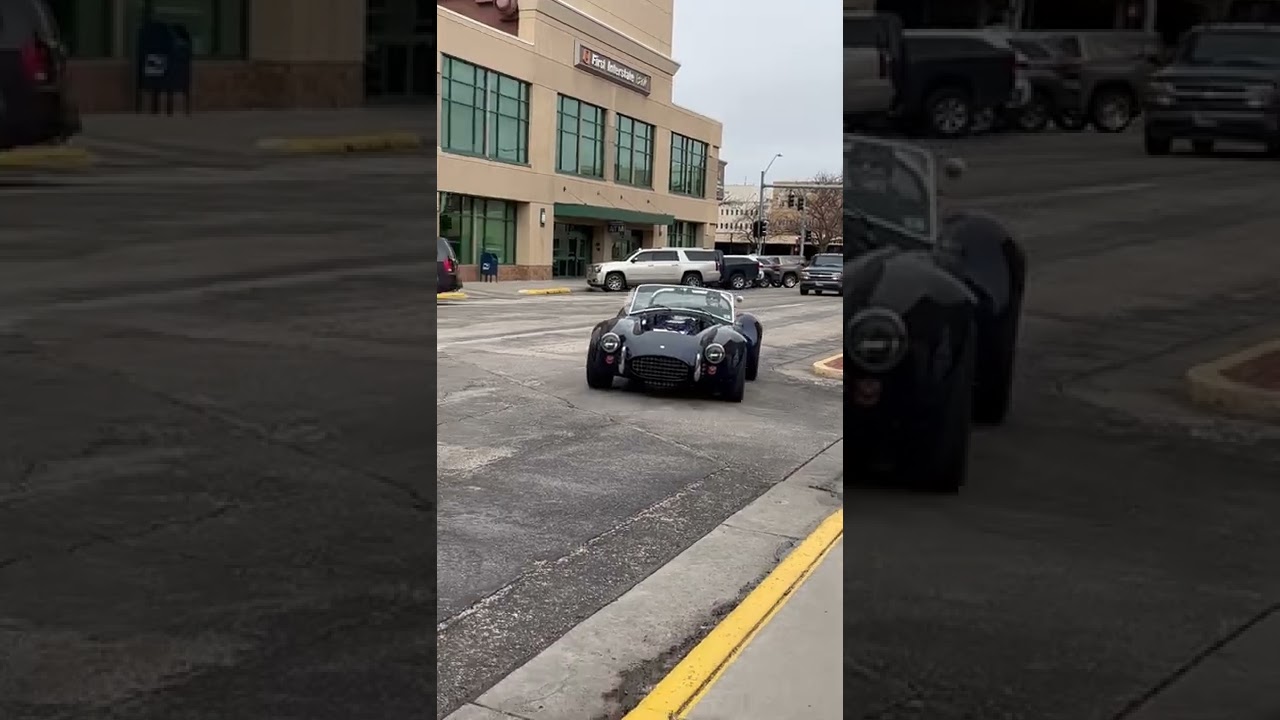 460 efi ac cobra.  Exhaust sound from the street