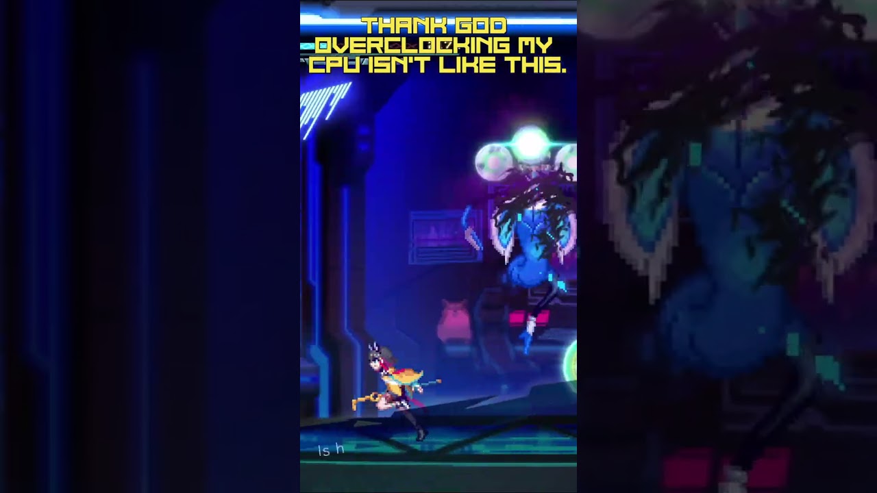 When You Try To Overclock Your CPU This Happens... | Azure Striker Gunvolt 3 Part 4