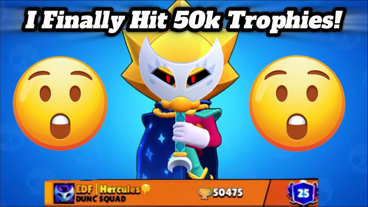 I Finally Hit 50k In Brawl Stars! SUBSCRIBE! #brawlstars