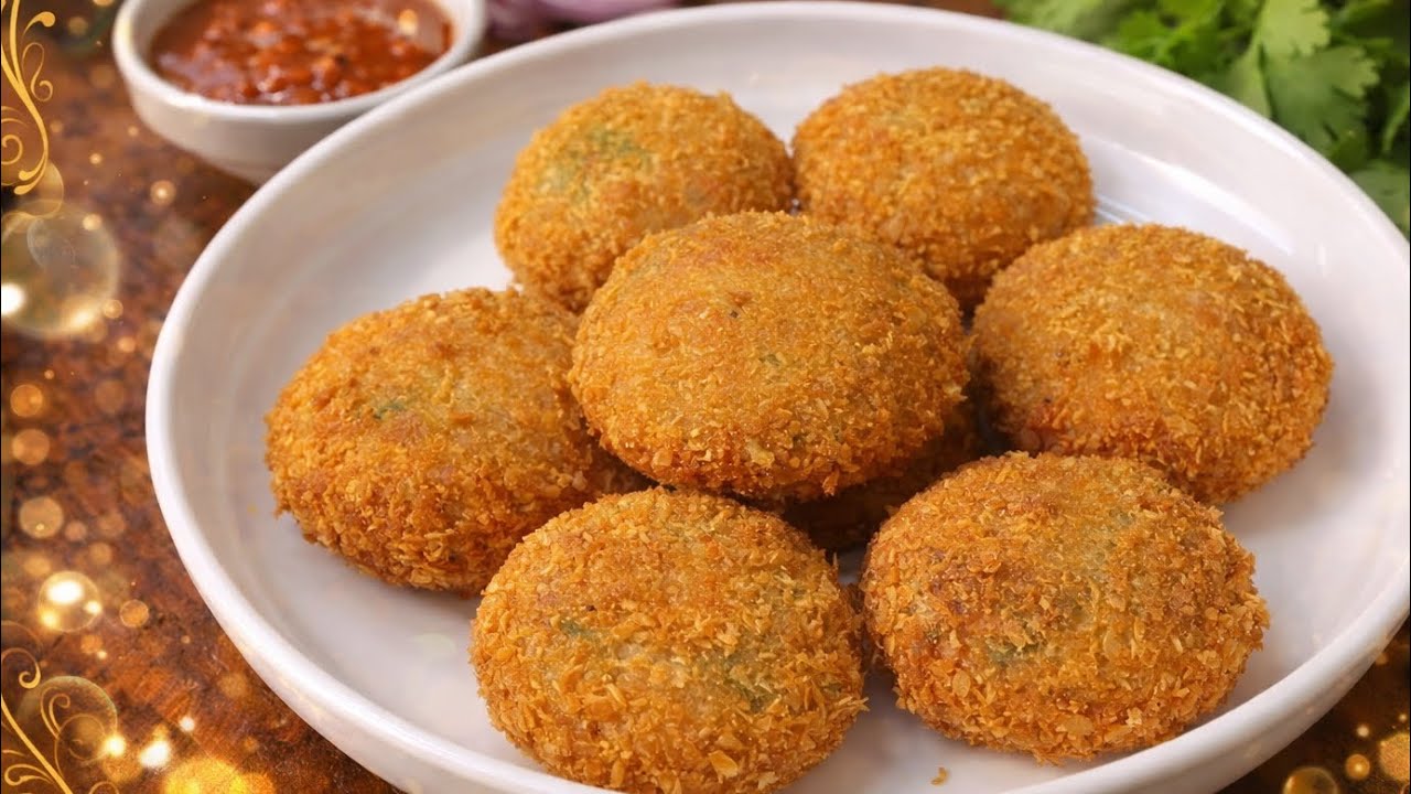  ইফতার স্পেশাল আলু দিয়ে ১০মিনিটে বানিয়ে নিন মুচমুচে মুখরোচক আলুর কাটলেট//Crispy Potato Cutlet