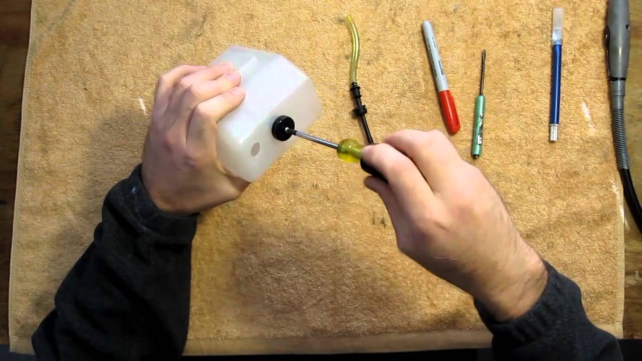 Sealing a Leaking TREX 700 Fuel Tank