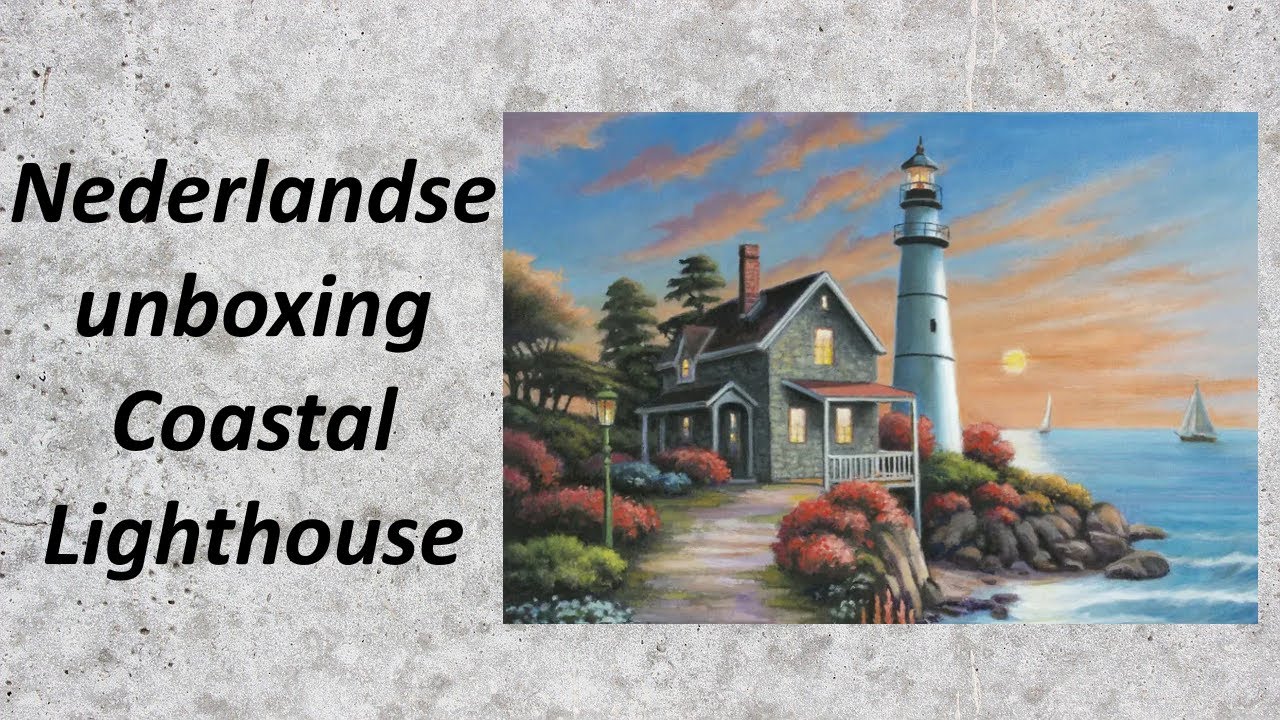 Nederlandse unboxing Coastal Lighthouse door John Zaccheo van Artdot