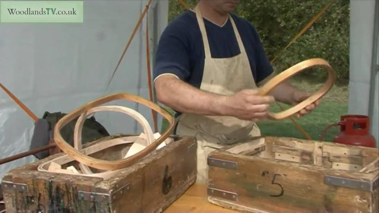 Making a Trug - a woodland craft