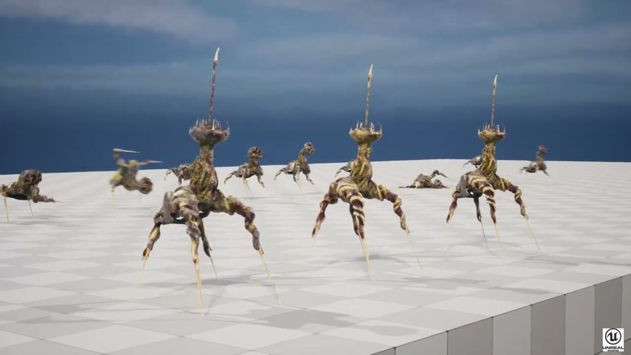 monster 13 animated game-ready 3d model