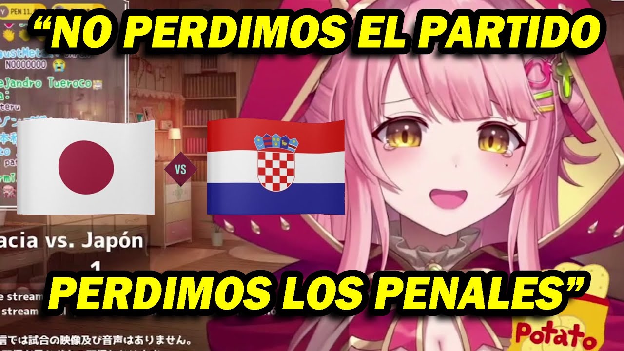 Así vivió Merun los penales entre Croacia vs Japón [Sub Esp]