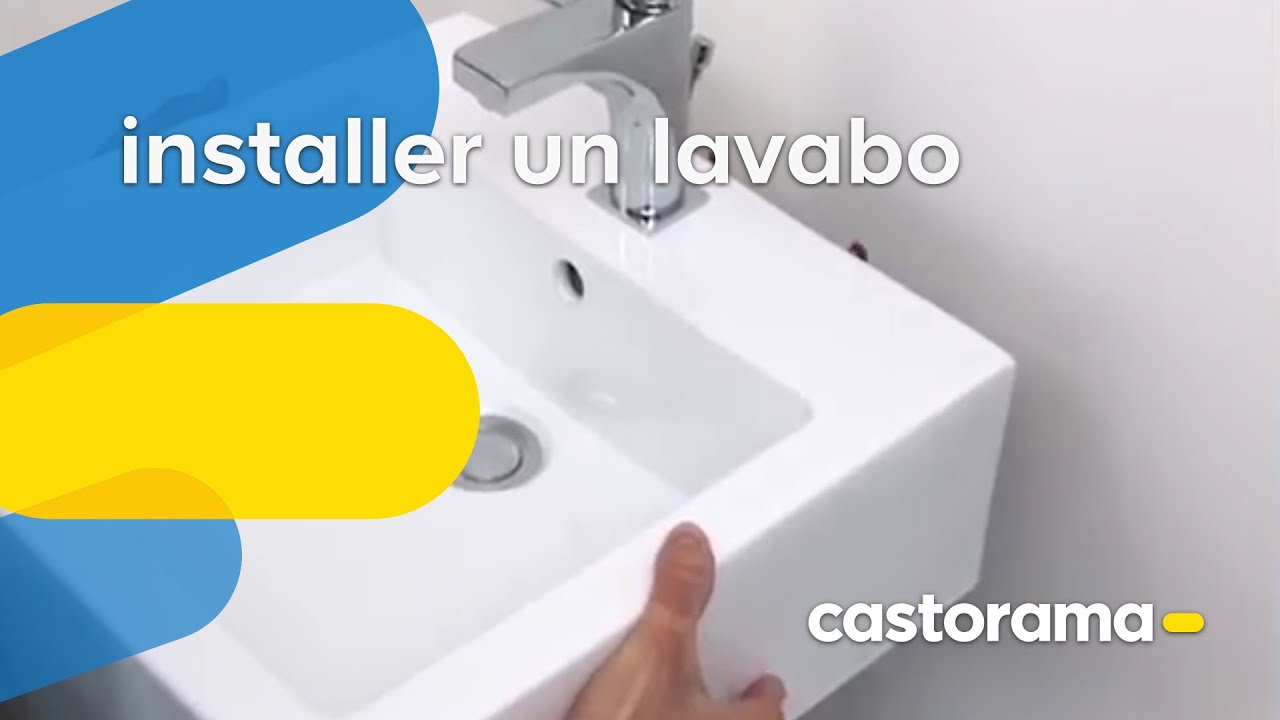 Installer un lavabo (Castorama)