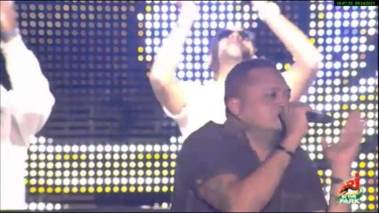 LI TOURNER 2013 /NRJ IN THE PARK BELGIQUE ALAIN RAMANISUM LAURA BEG DJ ASSAD FL'AME DE Z'ILES
