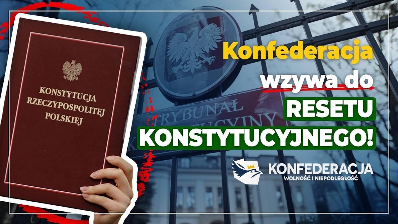 Konfederacja wzywa do resetu konstytucyjnego! #NaŻywo #Sejm