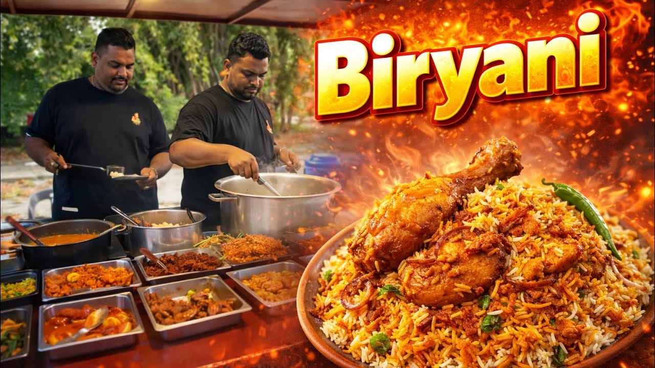Nasi Biryani India Dengan Chutney Terung 🔥 | MKNLAH