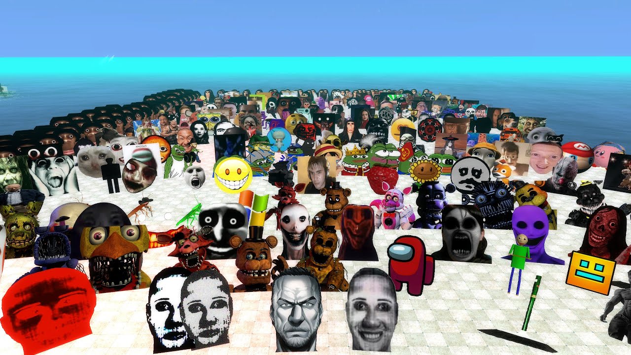 Too Much Nextbots !! (Part 43)