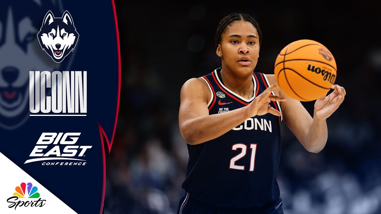 UConn's Sarah Strong working on leadership and versatility | Big East on NBC Sports (FULL INTERVIEW)