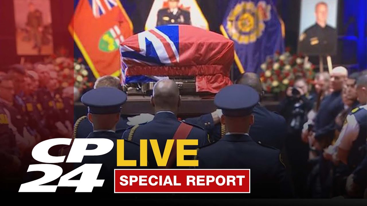 CP24 SPECIAL: Funeral for Slain OPP Const. Greg Pierzchala