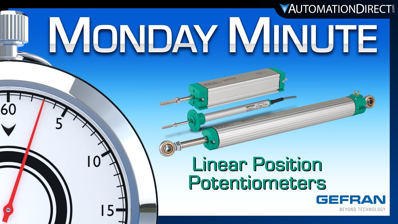 GEFRAN Linear Potentiometers from AutomationDirect
