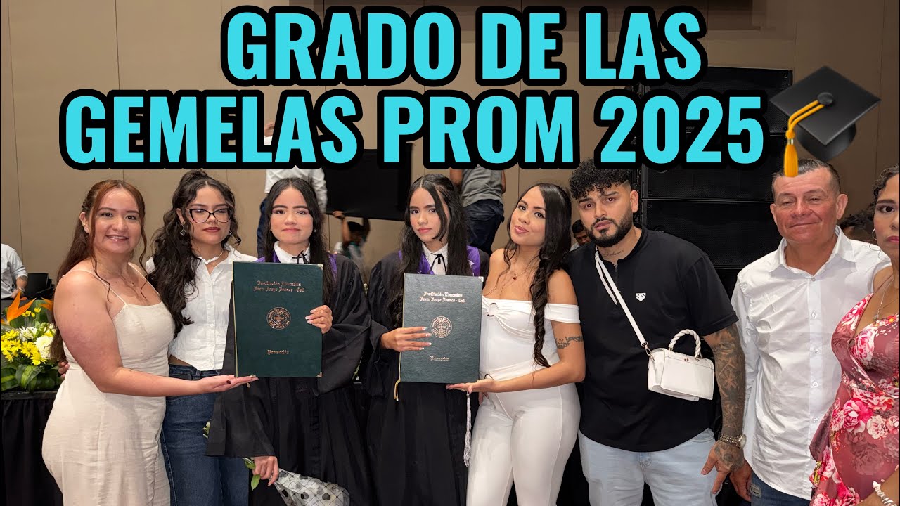 GRADO DE LAS GEMELAS INEM 2025🎓 Casual Family Vlogs #1