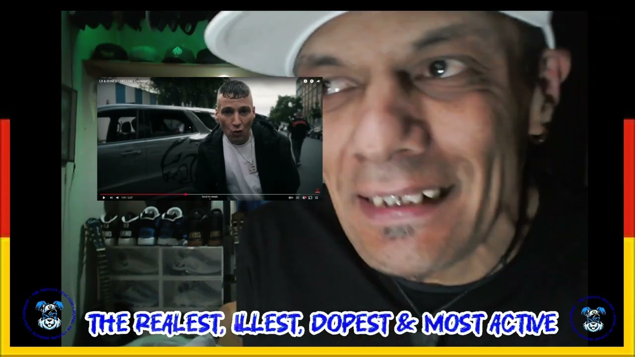 German Rap Reaction: LX & BONEZ – HELLCAT (Jambeatz)