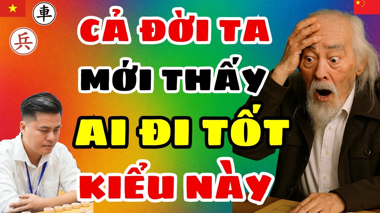 [cờ tướng] Trận cờ gài tốt nhốt xe 100 năm mới gặp không thể bỏ qua