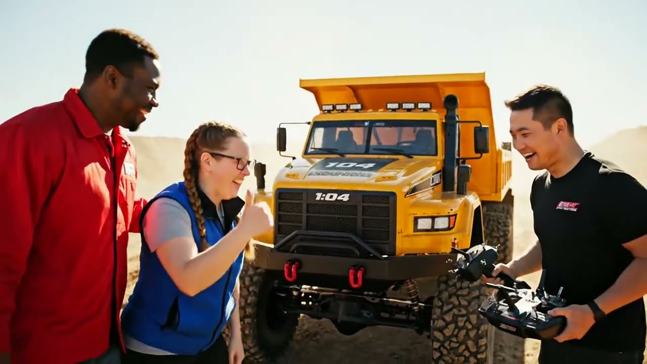 STUCK IN MUD! 1/14 Scale Heavy Wrecker to the Rescue! 🚨