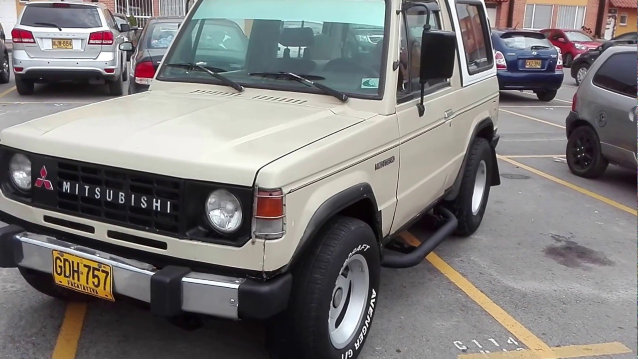 Montero Mitsubishi 1984 Colombia Original