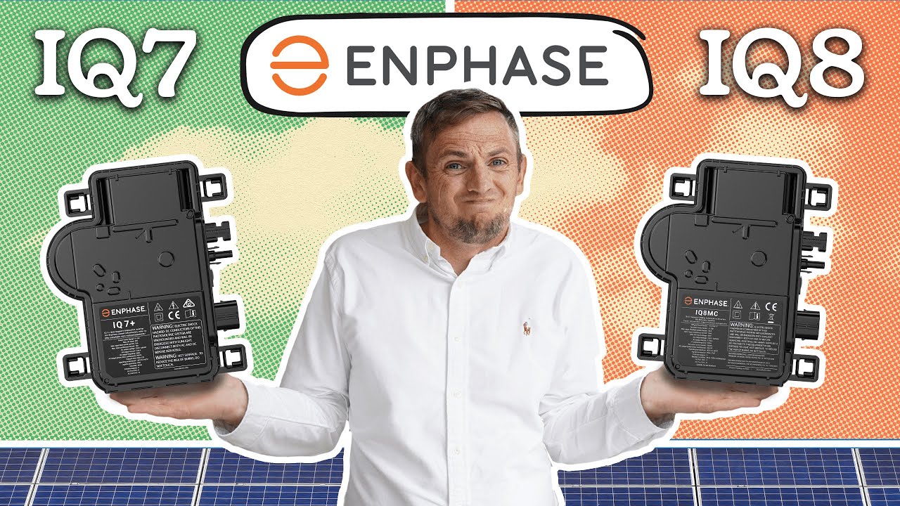 Микроинверторы Enphase IQ7 против IQ8s | Что ЛУЧШЕ?