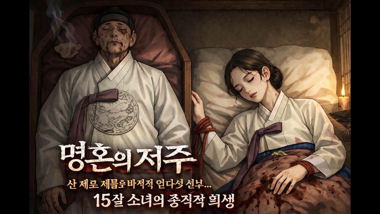 《명혼의 저주 - 1편》산 채로 제물로 바쳐진 열다섯 신부…칠흑 같은 어둠 속, 관 뚜껑을 긁어대던 그 소리가! 야담 | 민담 | 전설 | 설화 | 옛날이야기 | 야사 | 오디오북