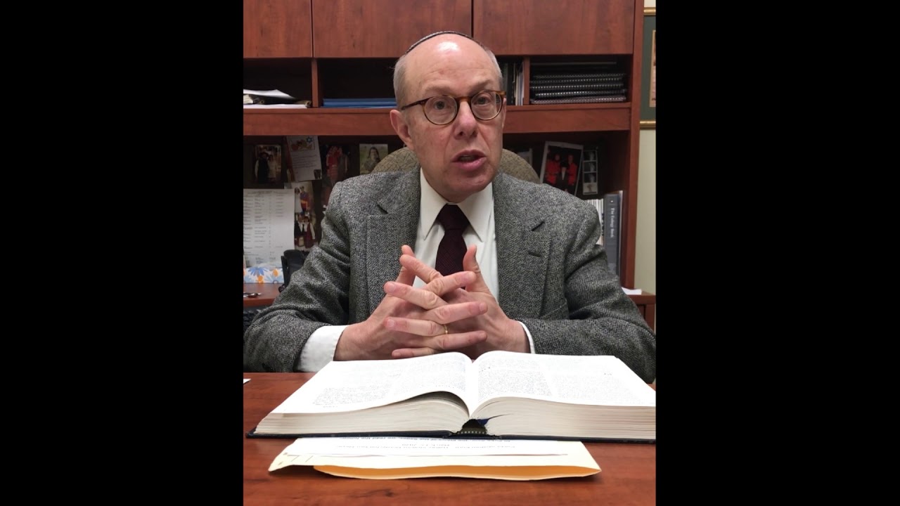 Torah Reflection with Rabbi David Seed