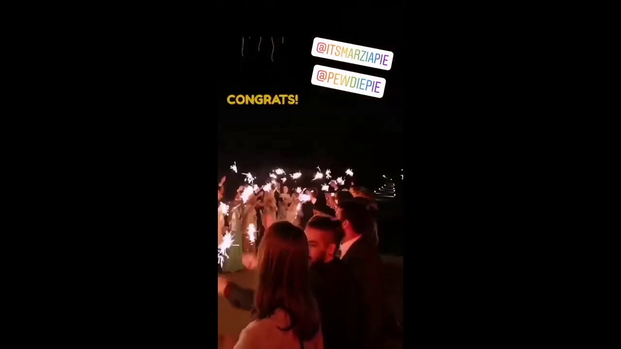 PEWDIEPIE AND MARZIA WEDDING - BEHIMD THE SCENES