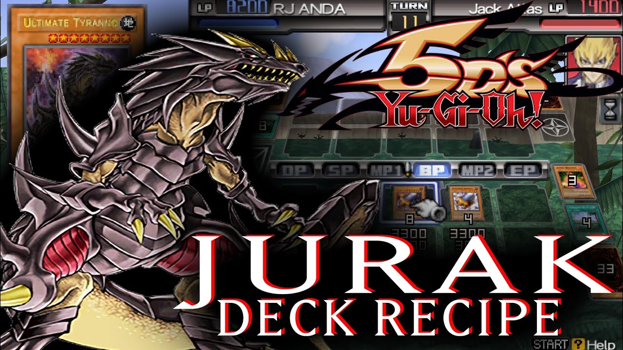 Jurak Deck | Dinosaur Deck | Yu-Gi-Oh 5D`s Tag Force 4 #19