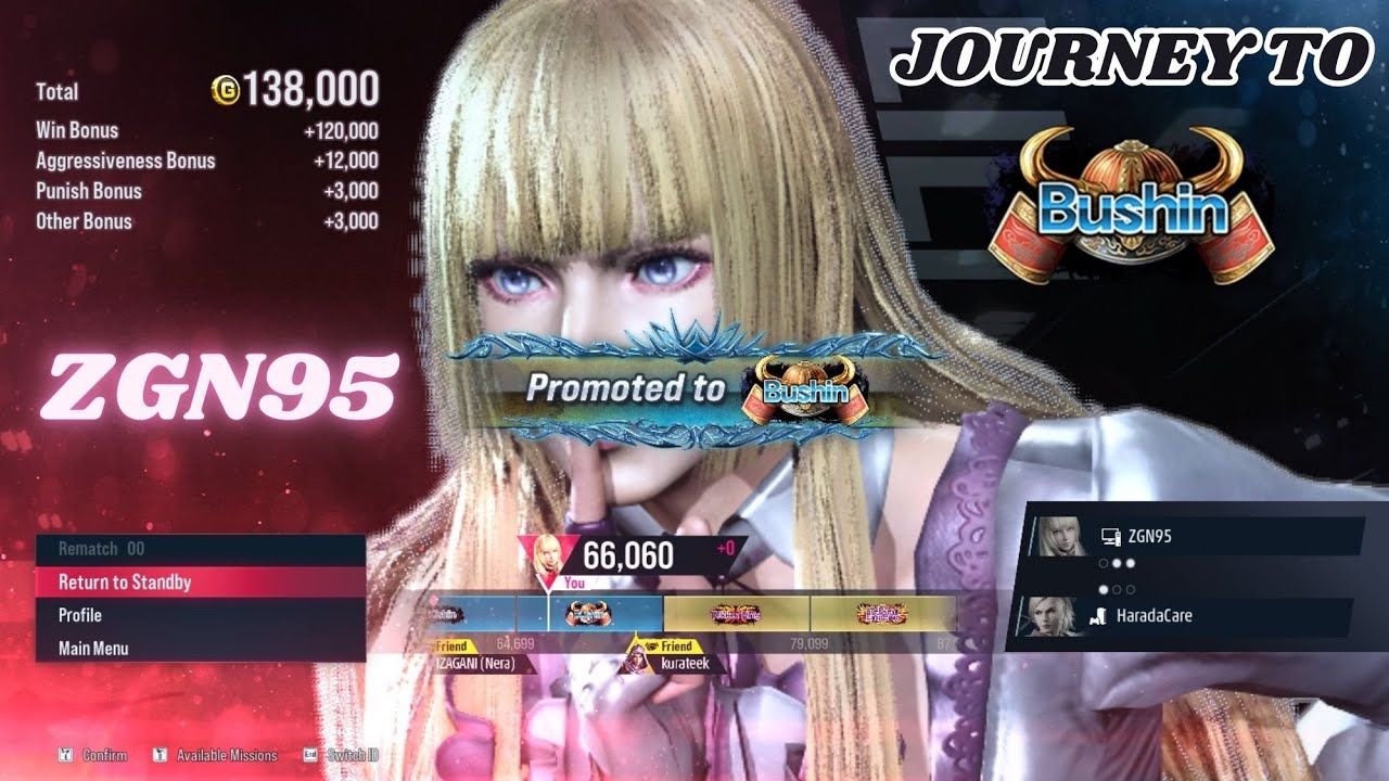 TEKKEN 8 - Lili's Journey to BUSHIN Rank | ZGN95 Gameplay