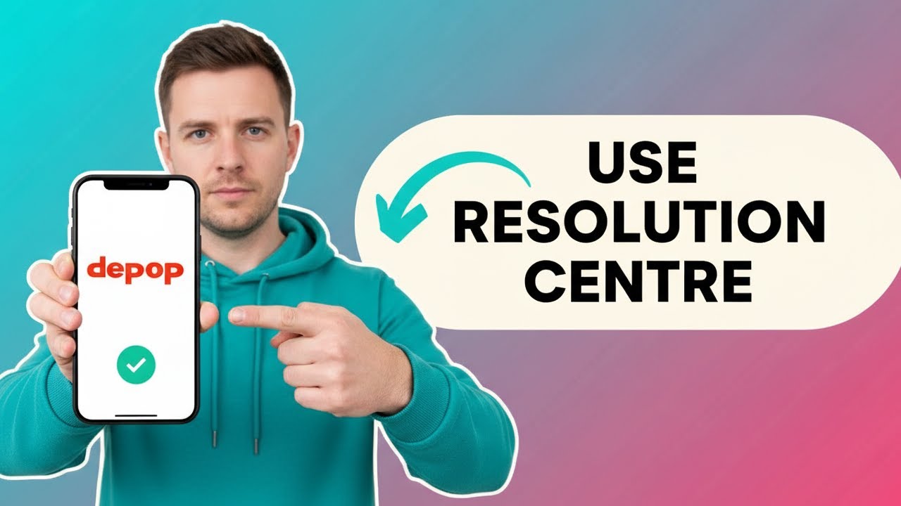 How to USE the RESOLUTION CENTRE on Depop (Step by Step)