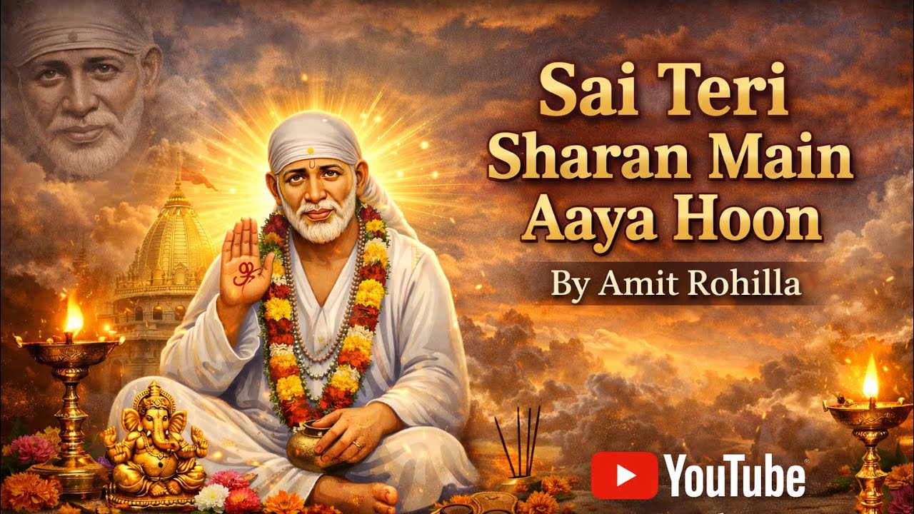 Sai Teri Sharan Main Aaya Hoon | साईं तेरी शरण में आया हूँ | Beautiful Sai Bhajan | By Amit Rohilla